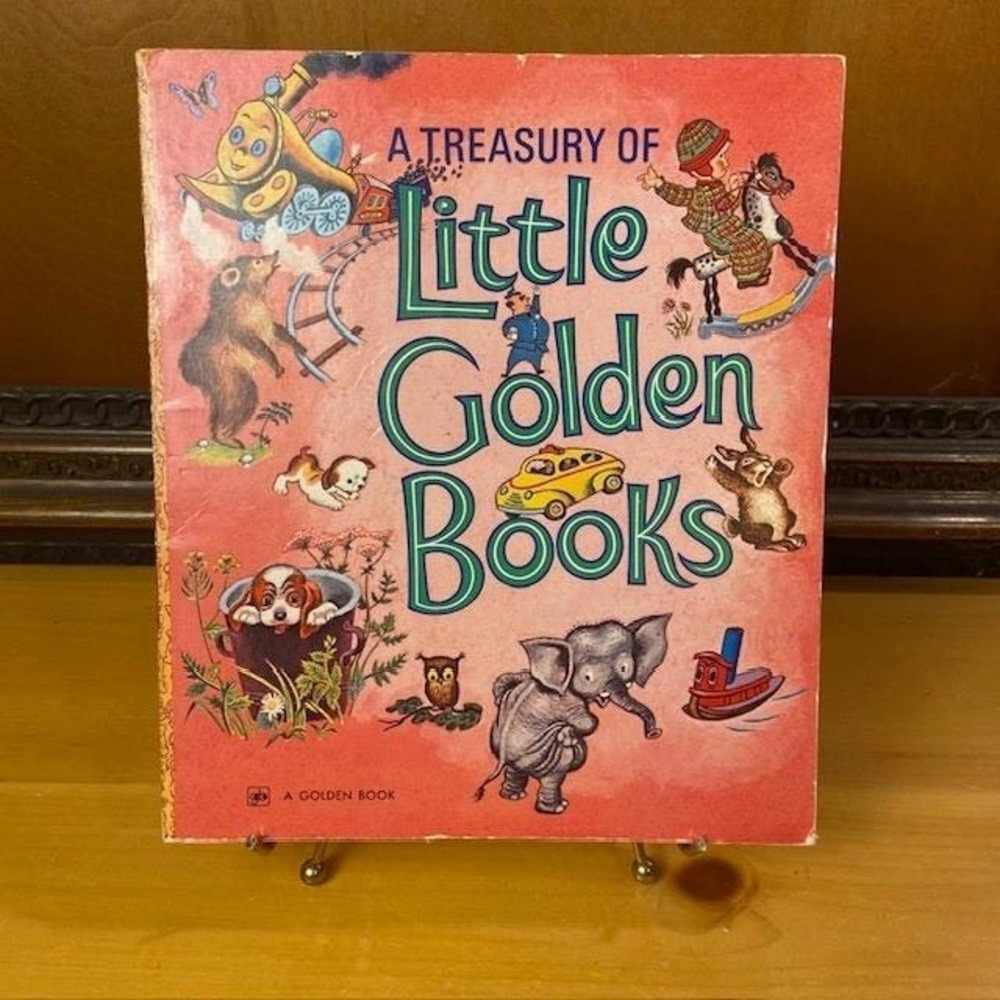A Treasury of Little Golden Books 1976 VTG. Softcover Anthology Richard Scarry